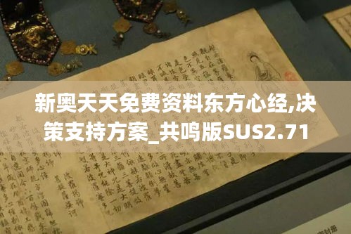 新奧天天免費資料東方心經(jīng),決策支持方案_共鳴版SUS2.71
