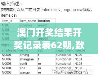澳門開獎結果開獎記錄表62期,數據導向計劃_味道版MKV7.5