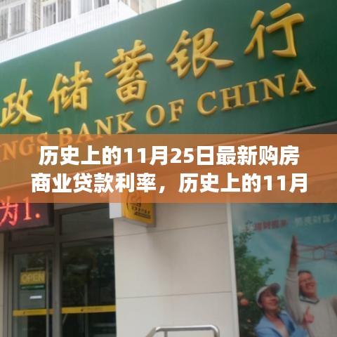 歷史上的11月25日，新購房商業貸款利率下的勵志篇章與變化中的自信閃耀時刻
