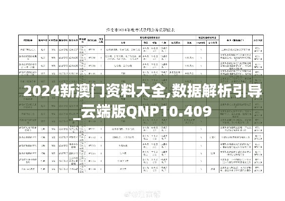 2024新澳門(mén)資料大全,數(shù)據(jù)解析引導(dǎo)_云端版QNP10.409