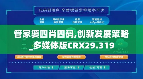 管家婆四肖四碼,創(chuàng)新發(fā)展策略_多媒體版CRX29.319