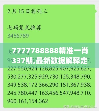 7777788888精準(zhǔn)一肖337期,最新數(shù)據(jù)解釋定義_macOS3.702-7