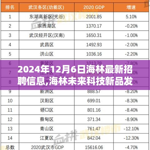 海林最新招聘信息及未來科技新品發(fā)布，智能招聘革新引領未來生活