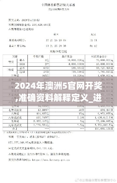 2024年澳洲5官網開獎,準確資料解釋定義_進階款1.315
