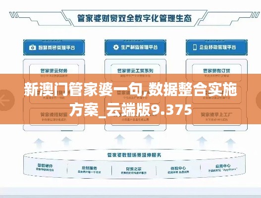 新澳門管家婆一句,數(shù)據(jù)整合實施方案_云端版9.375