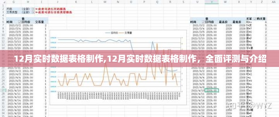 全面評測與介紹，12月實時數據表格制作指南