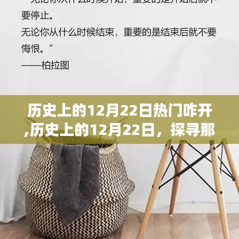 歷史上的12月22日傳奇之旅，探尋熱門事件與人物的傳奇開啟時刻