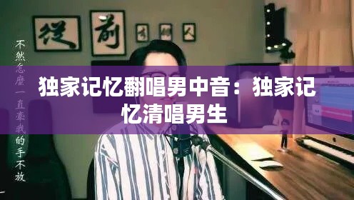 獨(dú)家記憶翻唱男中音：獨(dú)家記憶清唱男生 