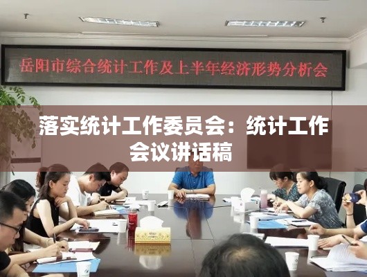 落實統計工作委員會：統計工作會議講話稿 