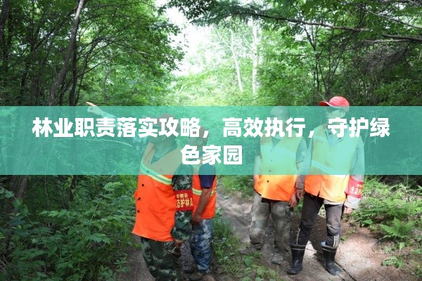 林業(yè)職責(zé)落實攻略，高效執(zhí)行，守護(hù)綠色家園
