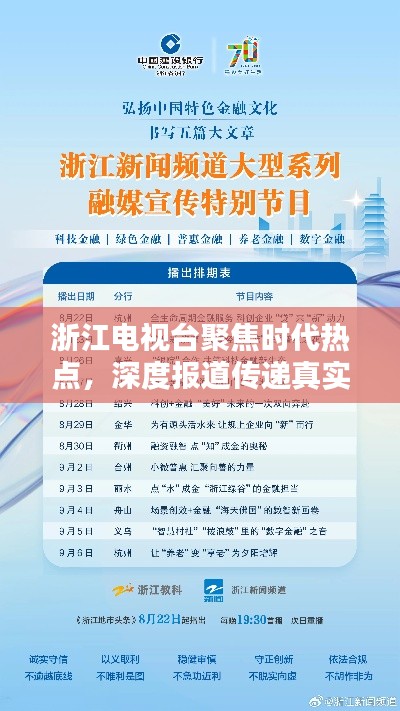 浙江電視臺(tái)聚焦時(shí)代熱點(diǎn)，深度報(bào)道傳遞真實(shí)聲音，引領(lǐng)輿論關(guān)注新風(fēng)向