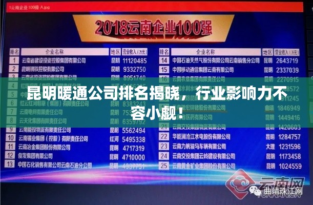 昆明暖通公司排名揭曉，行業影響力不容小覷！