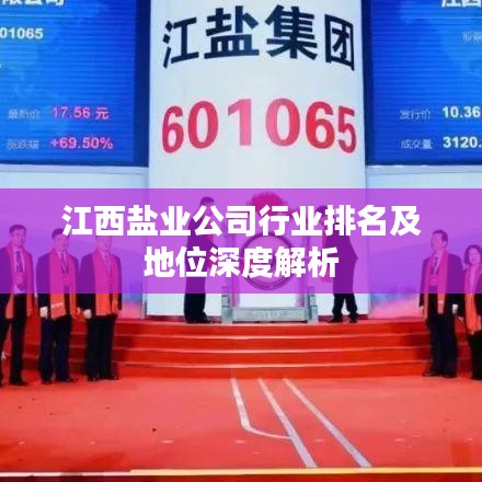 江西鹽業(yè)公司行業(yè)排名及地位深度解析