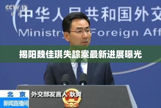 揭陽魏佳琪失蹤案最新進展曝光
