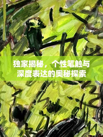 獨家揭秘，個性筆觸與深度表達的奧秘探索