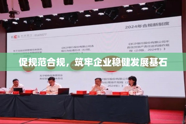 促規(guī)范合規(guī)，筑牢企業(yè)穩(wěn)健發(fā)展基石