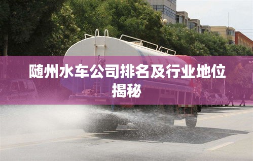 隨州水車(chē)公司排名及行業(yè)地位揭秘