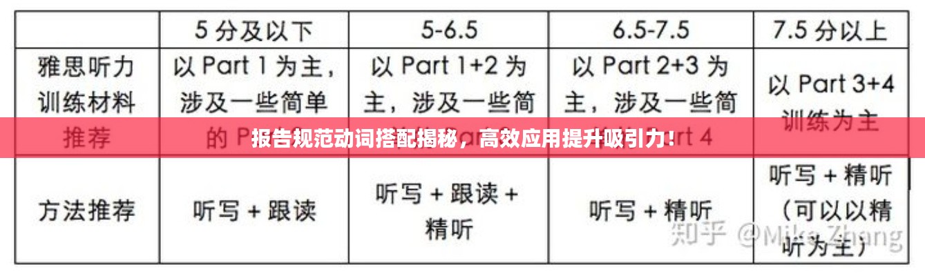 報告規(guī)范動詞搭配揭秘，高效應用提升吸引力！