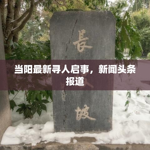 當陽最新尋人啟事，新聞頭條報道